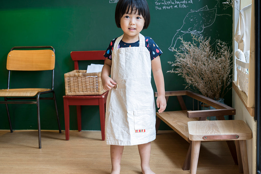 兒童圍裙 幼兒圍裙 小圍裙 小童圍裙 蒙特梭利教具