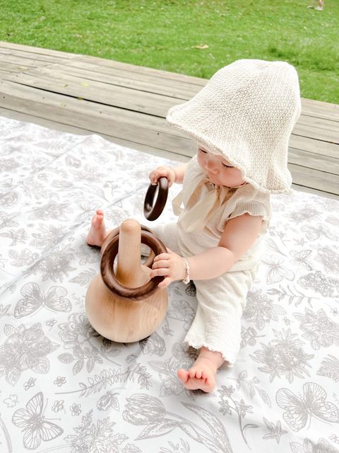 蒙特梭利教具 套圈圈