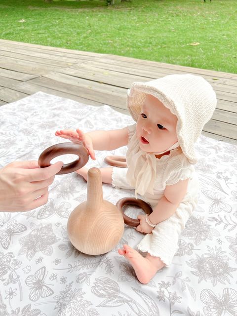 蒙特梭利教具 套圈圈