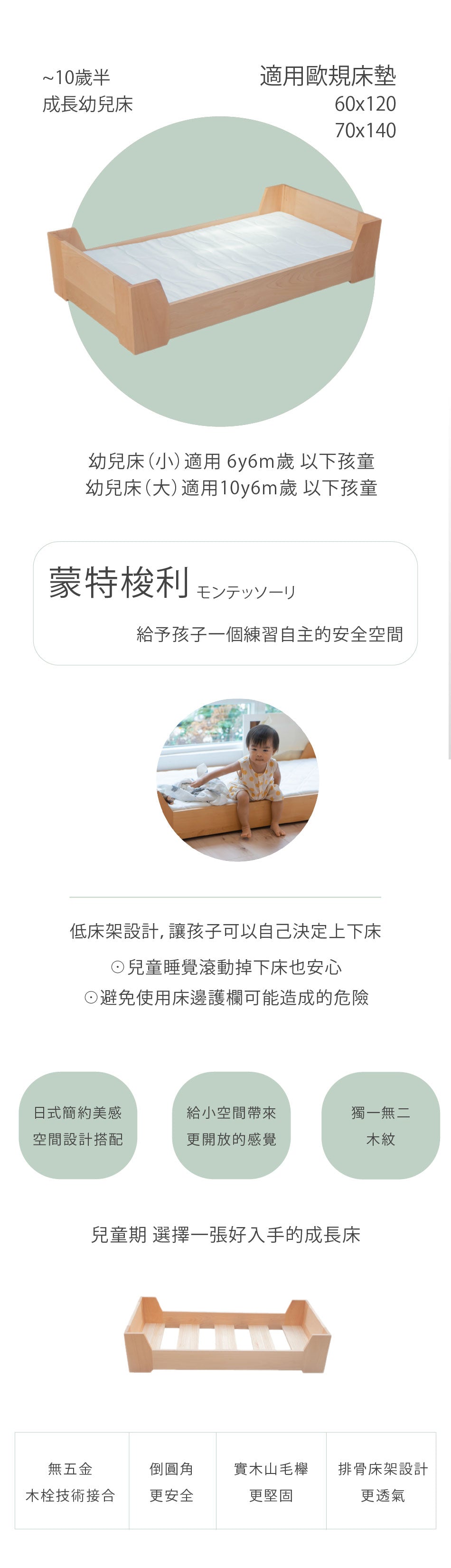 兒童落地床 兒童床架 實木兒童床 小朋友床架 兒童床 兒童單人床